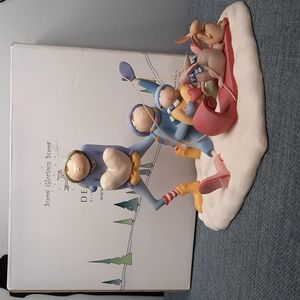 Demdaco Claire Stoner Snow Glorious Snow Family Resin Collector Collectible NIB